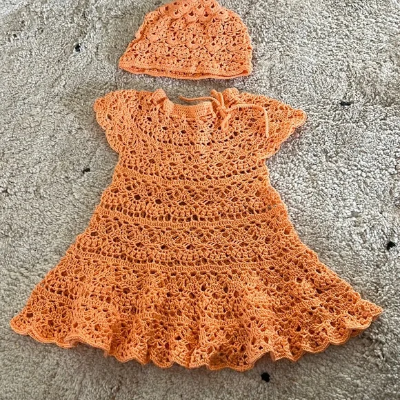 For Gnomes | Dresses | Organic Cotton Crochet Dresscustom Made One Of A  Kind | Poshmark